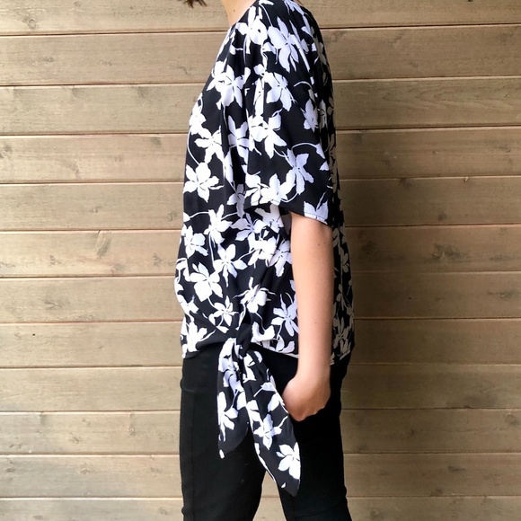 NWT MICHAEL Michael Kors FLORAL TOP- S - Picture 5 of 14